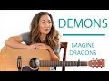 Demons by Imagine Dragons - Easy Guitar Tutorial with Play Along