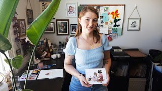 Viral TikTok videos help propel this Molly Quinn's watercolor business to success