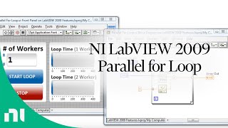 NI LabVIEW 2009 Parallel for Loop