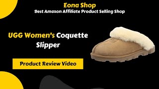 UGG Women's Coquette Slipper Product Price \u0026 Review Video | Eona Shop