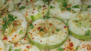 CHATPATA KHEERA  ll  CUCUMBER SALAD ll AL - ZAIQA by Tasneem