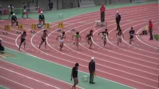 2012織田記念陸上100m予選2組　山縣 亮太選手10.08(+2.0)