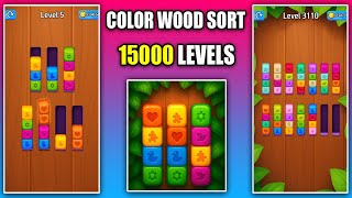 Color Wood Sort Unity Puzzle Game Source Code | Unity Sorting Game Template | Unity Source Code