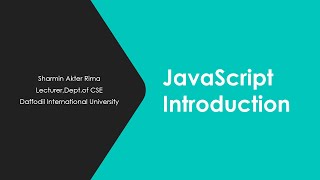 Learn JavaScript || JavaScript Basic Bangla Tutorial Part-2