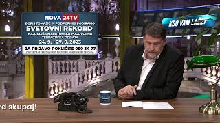 [KDO VAM LAŽE] 01.09.2023 Nova24TV