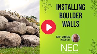 What Is the Process of Installing Boulder Retaining Walls? | Natural Environments Corporation