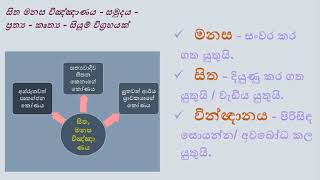 සිත මනස විඤ්ඤාණය  - සමුදය   ප්‍රත්‍ය   කෘත්‍ය  -  සියුම් විග්‍රහයක්