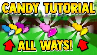 How to get CANDY ITEMS!! (2021) | Build a boat for Treasure ROBLOX