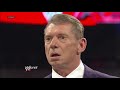 Triple H and Brock Lesnar clash during fight between Mr. McMahon and Paul Heyman