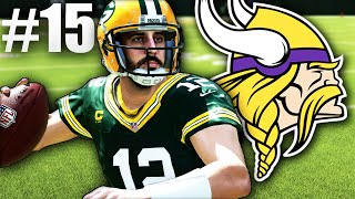 Aaron Rodgers Is Basically Unstoppable... Madden 23 Minnesota Vikings Franchise Ep 15