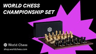 World Chess Championship Set | World Chess Shop