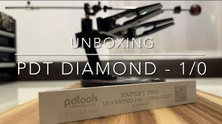 PDT Diamond Expert Pro - 1/0 Micron sharpening stone - Unboxing