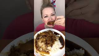 Asmr Eating Adobo Mukbang