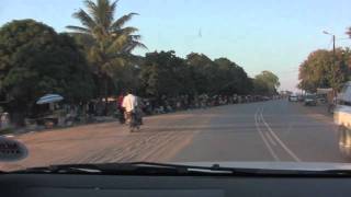 Entering Maxixe, Mozambique