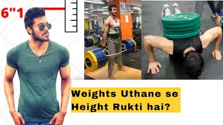 Does lifting weights STUNT your HEIGHT? | Does Gym Workout stop your growth?