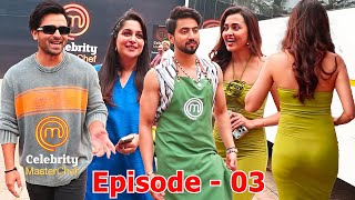 Celebrity MasterChef - Episode 03 Shoot - Dipika Kakkar With Son Ruhaan, Shoaib, Tejaswi, Faisu