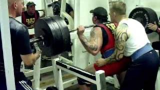 Simon Cowdrey  265kg squat