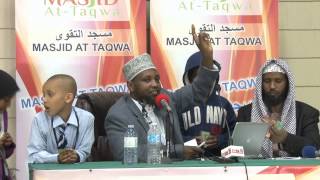 (oromo muslim) Fundraisering Masjid At-Taqwa Edmonton May , 2015