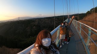 Mishima Skywalk and Mt.Fuji 三島スカイウォークと富士山