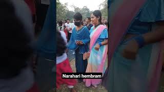 santali jatra hatete  dabung#enej  #shortvideo jharanghati 😊😊