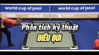 Kỹ thuật ĐIỀU ĐUI #billiards #9ballpool