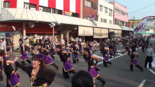 お喜楽家　～2013高知よさこい祭り・本祭１日目(升形地域競演場)