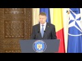 iohannis judecătorilor ccr am toată convingerea că veţi onora cu demnitate magistratura