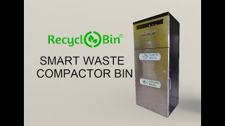 RecycloBin - India's first smart waste compactor bin (www.recyclobin.com)