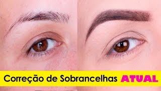 Sobrancelhas Perfeitas: Correção Profissional com Maquiagem ATUAL