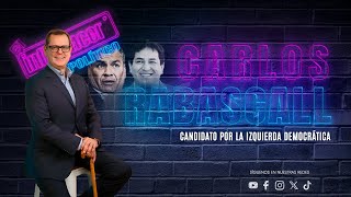 Carlos Rabascall, candidato a la presidencia por la Izquierda Democrática |   @InfluencerPolítico