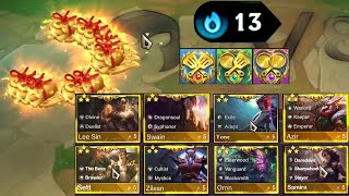 Lose 13 Fortune Cashout = ???⭐⭐⭐ !?  | TFT Set 4.5 Revival