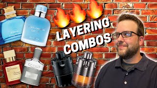 Top 10 MENS FRAGRANCE LAYERING COMBOS in my collection | Creed, MFK, CHANEL, and More #layer