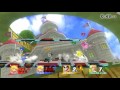 Super Smash Bros Wii U Online Battle Peach vs. Peach vs. Dr. Mario vs. Rosalina & Luma