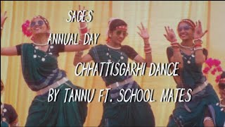 Our VIRAL Chhattisgarhi Dance Performance on Annual day 2k23, Choreography by Tannu Ft. School Mates