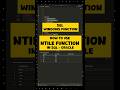 How To Use SQL WINDOWS FUNCTION NTILE | Analyze Sales Performance