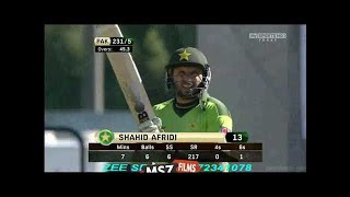 Shahid Afridi Blazing 65 runs of 25 balls vs New Zealand 3rd ODI 2011720p