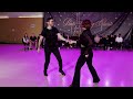 raphael ettedgui u0026 charlotte mennettey strictly advanced all stars paris swing classic 2024