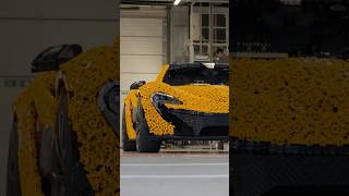 The McLaren P1 through Lego craftsmanship