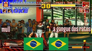 FT10 @kof95: mull (BR) vs a gangue dos ratos (BR) [King of Fighters 95 Fightcade] Apr 4