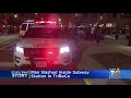 man slashed across throat at subway station in tribeca