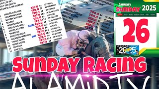 ALAMiDTV sariling giya at analisa | Sunday Racing - January 26, 2025 | 7 races 2pm starts.