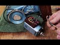 how to replace a power cord on a vintage 1950s pinnock sewing machine u0026 repair a cracked foot pedal