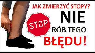 Jak zmierzyć rozmiar stopy | Jak dobrać rozmiar rolek | Jak dobrać rozmiar łyżew | jak zmierzyć buty