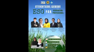 Diskusi Ilmiah "ESG For Accounting Profesional"