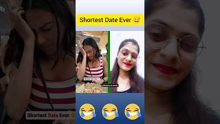shortest Date Ever 😅🤙#shorts #funnyvideos