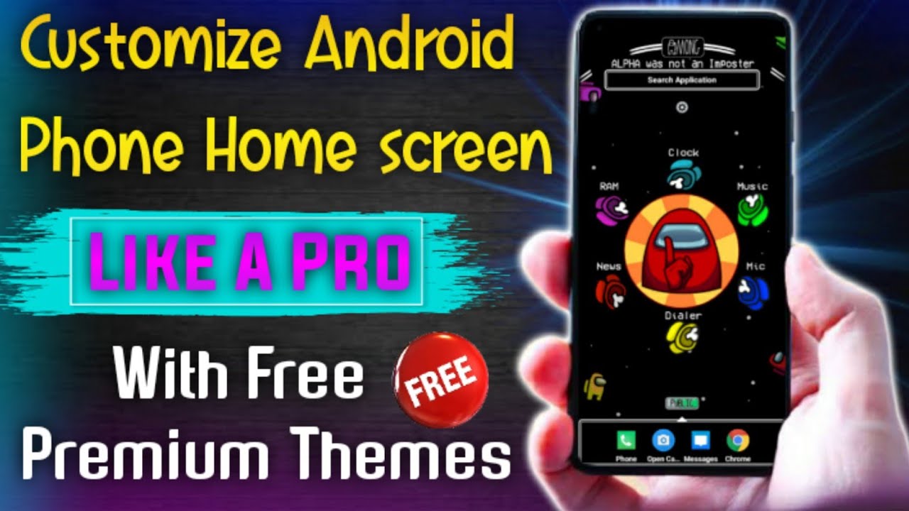 Customize Android Phone Home Screen Look Like Pro In 2021 With Premium