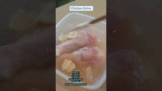 Chiken Brine for the juicy chicken. Brining your chicken will give flavour \u0026 tenderising.