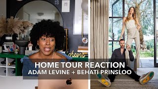 Architectural Digest Adam Levine - Home Tour Reaction Ep 1
