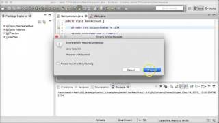 Java Tutorial 17 - Access Modifiers (Default, Public, Private, Protected)
