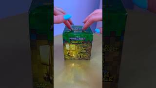 [ASMR] UNBOXING A MYSTERY MINECRAFT DIG KIT!!😱✨⛏️⁉️ (GOLDEN CREEPER HUNT!!🫢) #Shorts